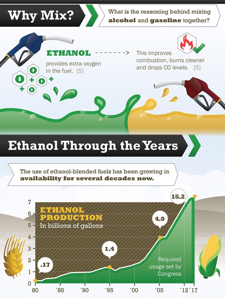 Infographic 411 On Ethanol Fuel And Ethanol Treatment Gold Eagle