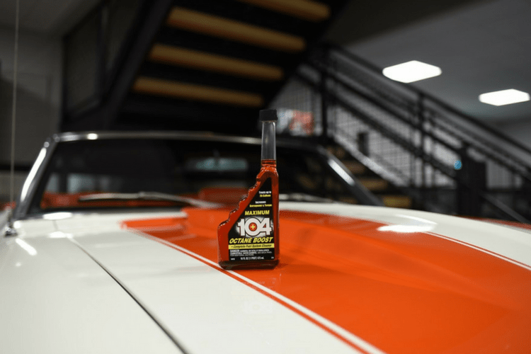 104+® MAXIMUM Octane Boost Improve Gas Mileage Gold Eagle