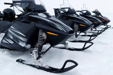 Black SnowMobiles