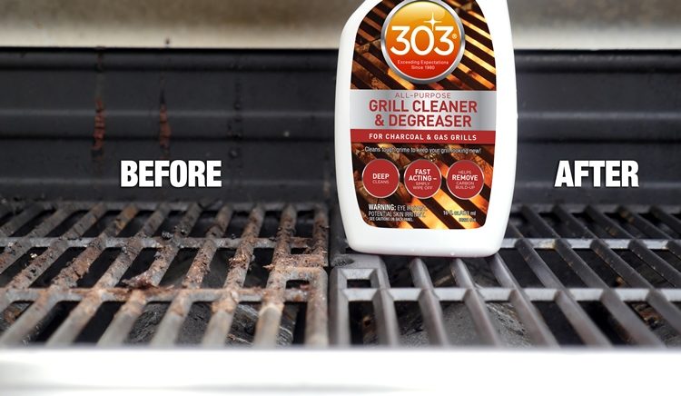 Grill Cleaner Before After