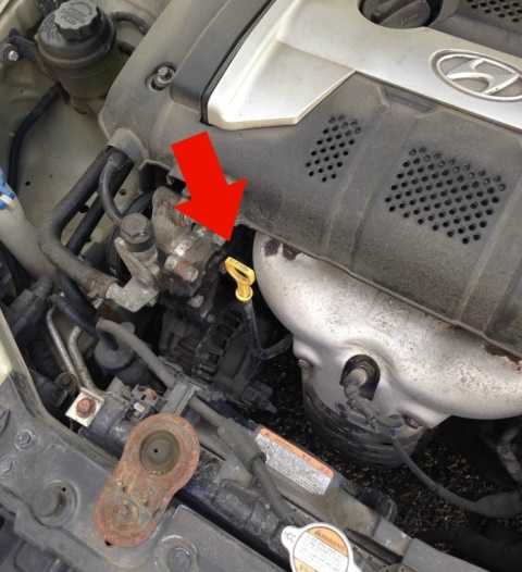 You can check the oil of your car using the cars oil dipstick