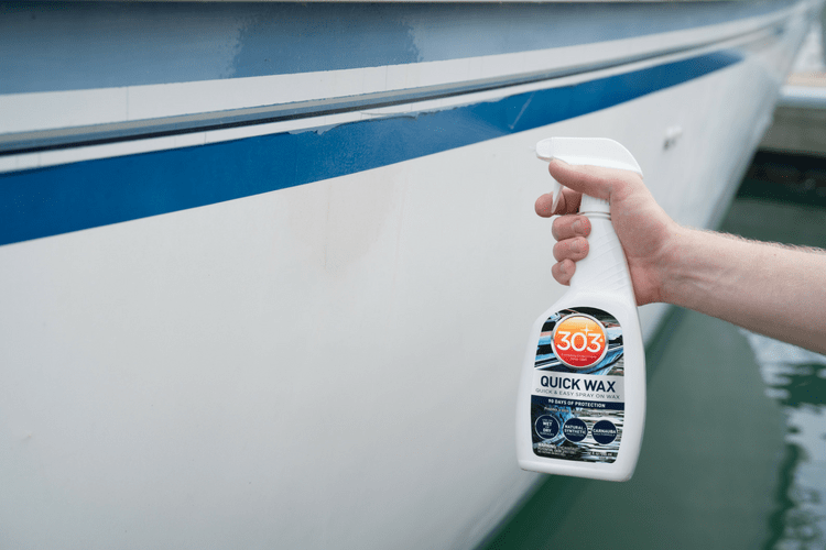 Boat Cleaner Water Spot Remover for Cars & Boat Wax Marine Grade Boat Wax  and Polish Cleaning Supplies Hull Vinyl Fiberglass Cleaner for Boat, Car,  Seat & Glass Stain Hard Water Remover