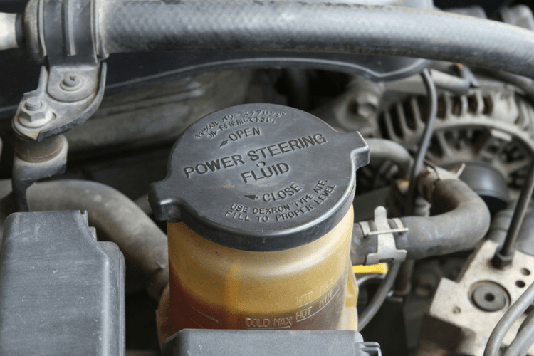 Power Steering Fluid min - What To Minimally Check When Inspecting Your Car’s Engine