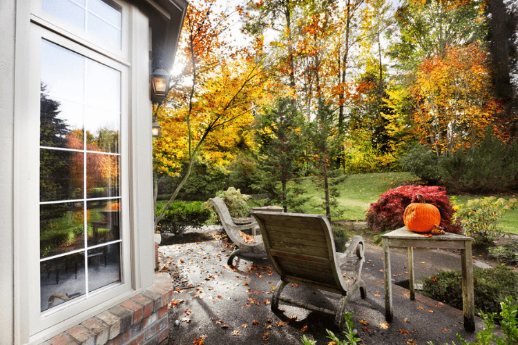 Get cozy on your patio this fall with these tips.