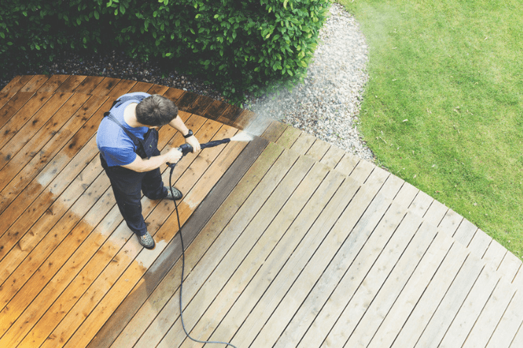 Keep your power washer clean to prevent build up and maintenance issues.