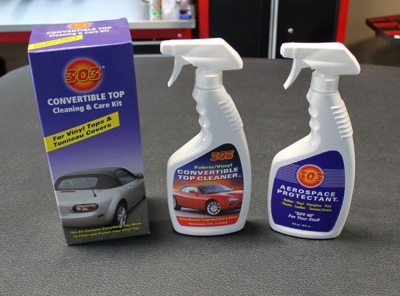 Vinyl Convertible Top Cleaner & Protectant Kit
