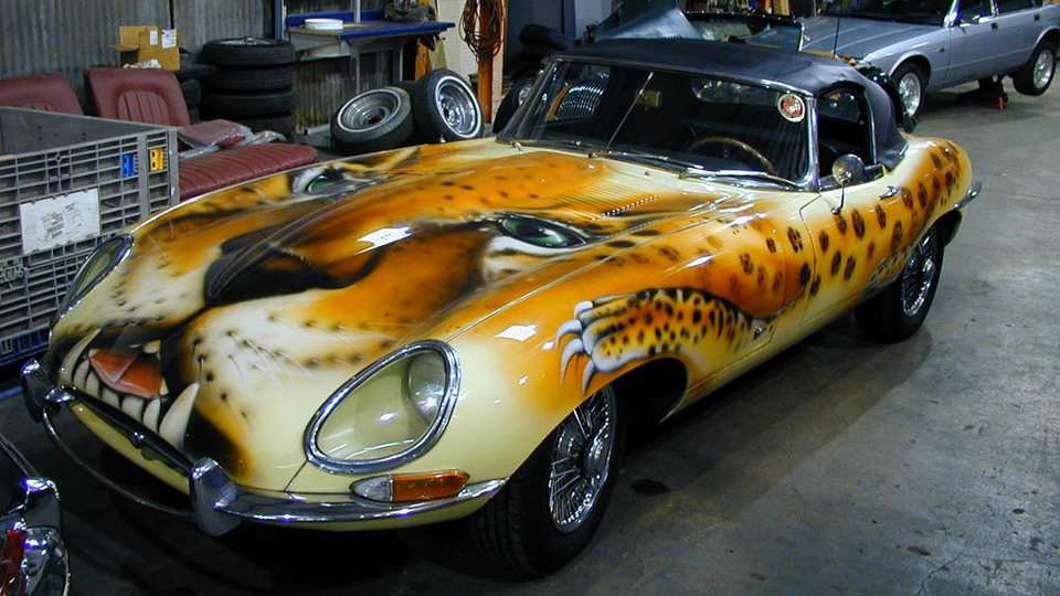 jaguar paint