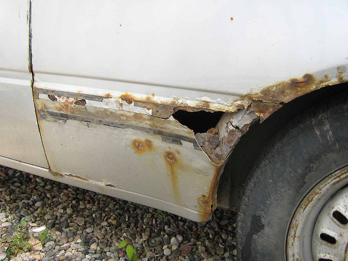 How to Fix Rust Hole on a Car 