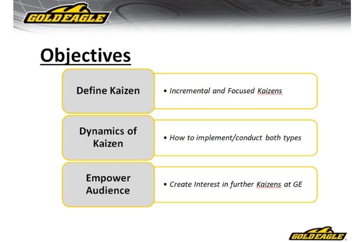 Kaizen Objectives