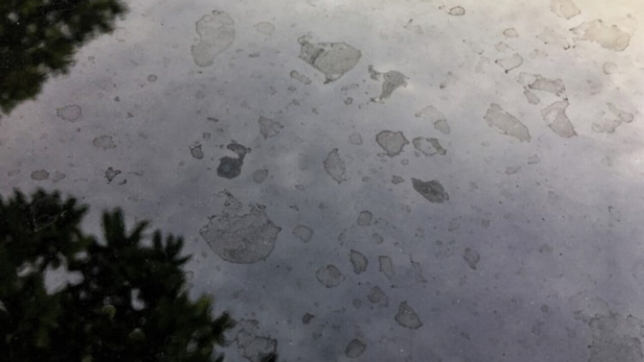 Hard water spots on my car