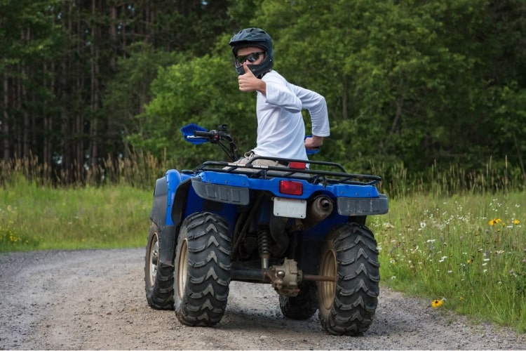 Protecting your ATV’s surfaces from UV damage can be easily done with 303 Aerospace Protectant.