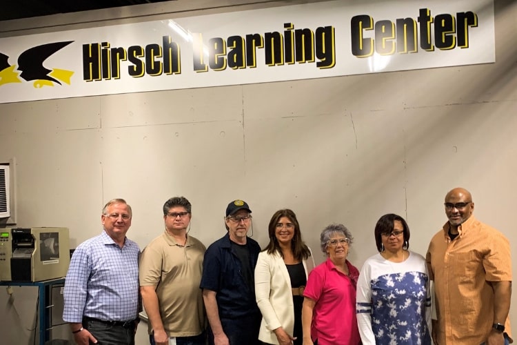 hirsch learning center opens min