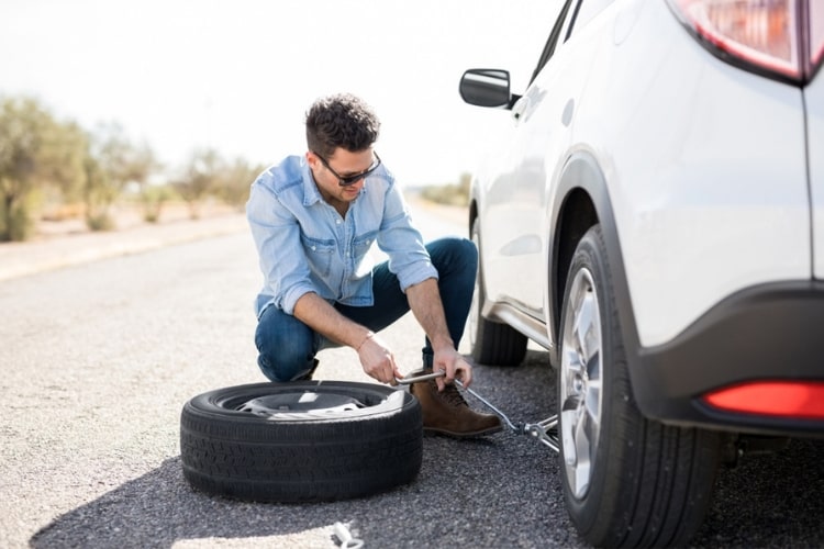 How To Change A Flat Tire Gold Eagle Co