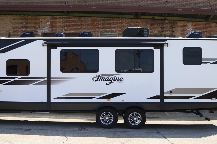 long RV trailer camper