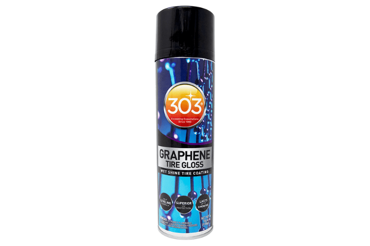 can of 303 graphene tire gloss
