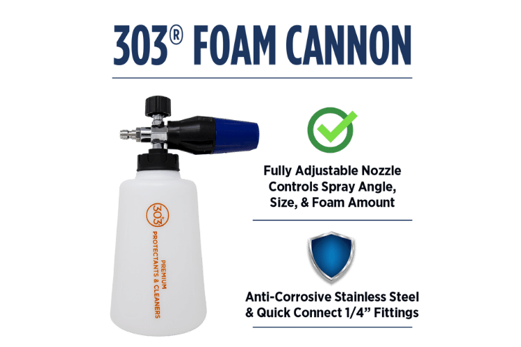 303 Foam Cannon benefits