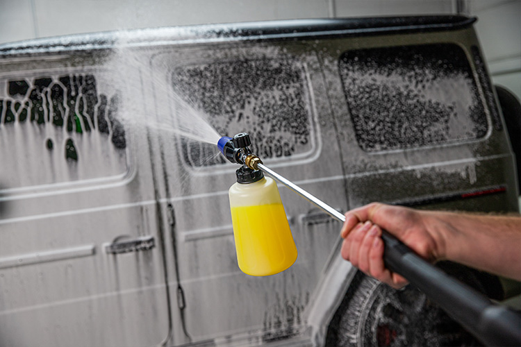 30277 In Use Spraying In Foam Cannon Mercedes G Class AMG 63 3 750x500