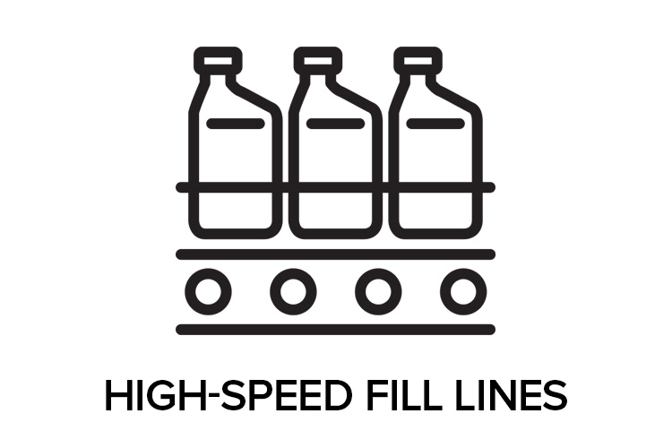 HIGH SPEED FILL LINES TEXT