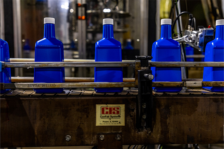 655 Blue On Filling Line Plant PB 4